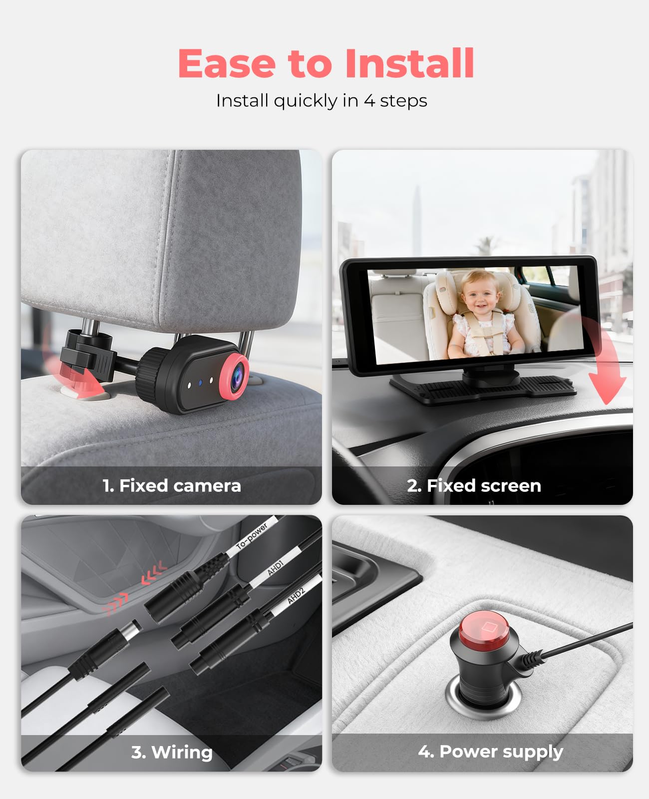 LUCKVIEW BM5PRO adjustable brightness for day and night viewing