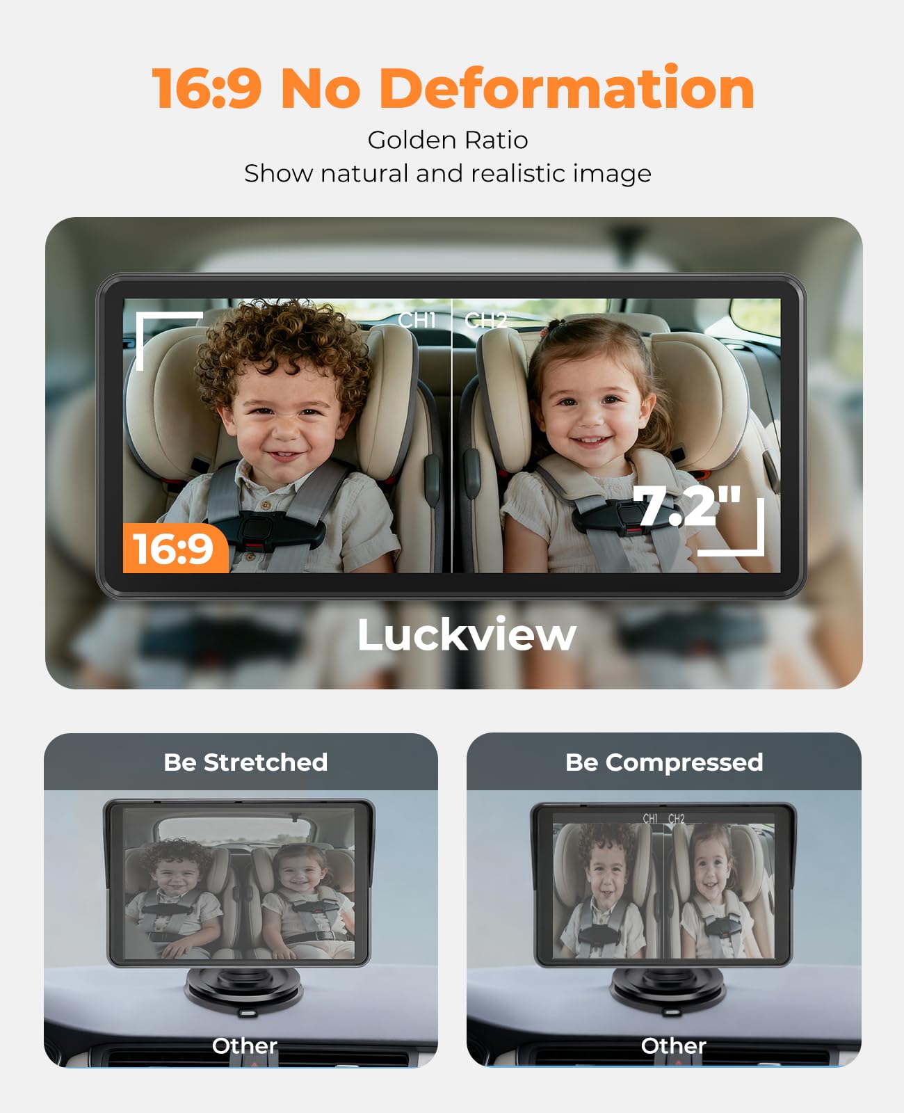 LUCKVIEW BM5PRO night vision view for low light driving