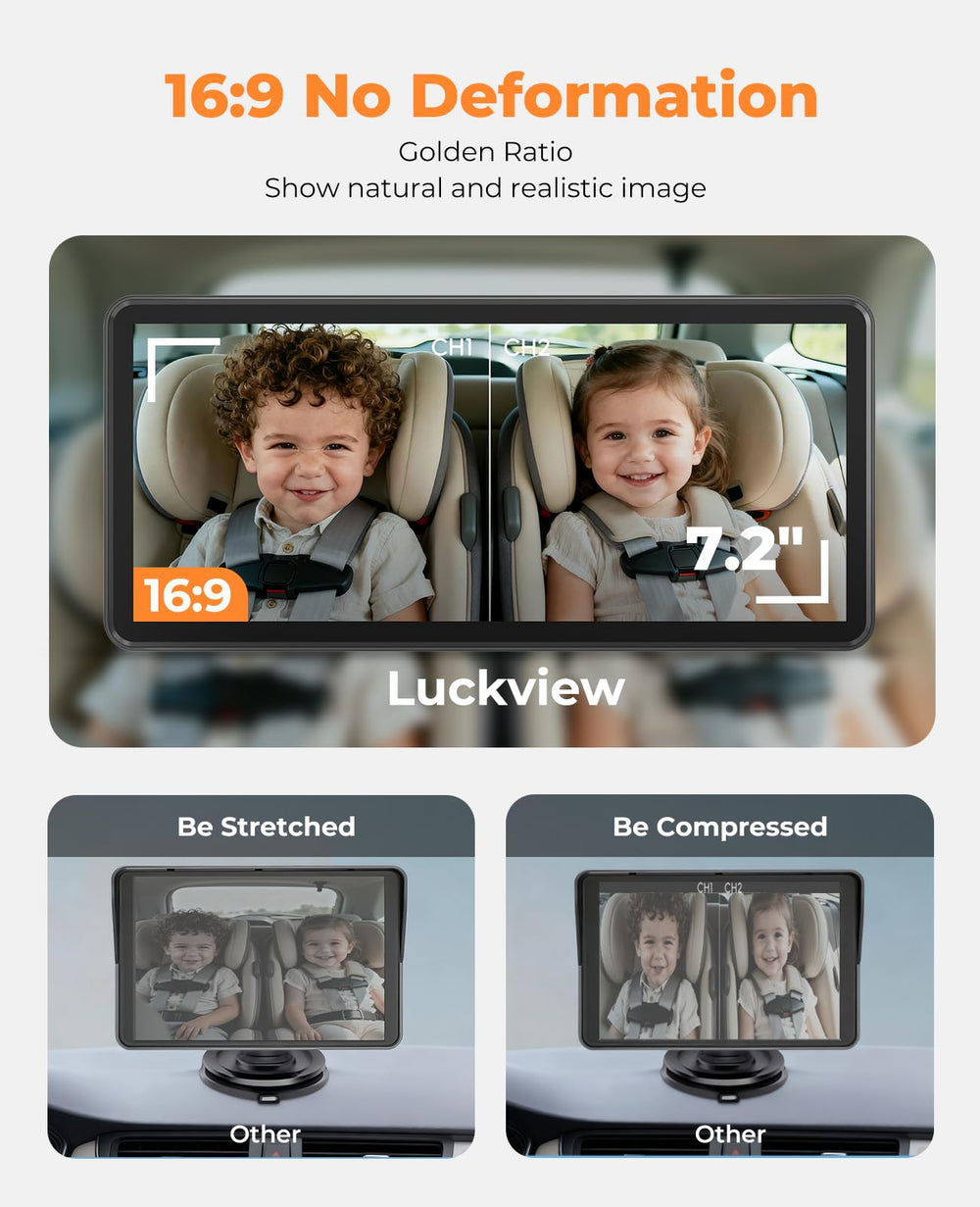 LUCKVIEW BM5PRO night vision view for low light driving