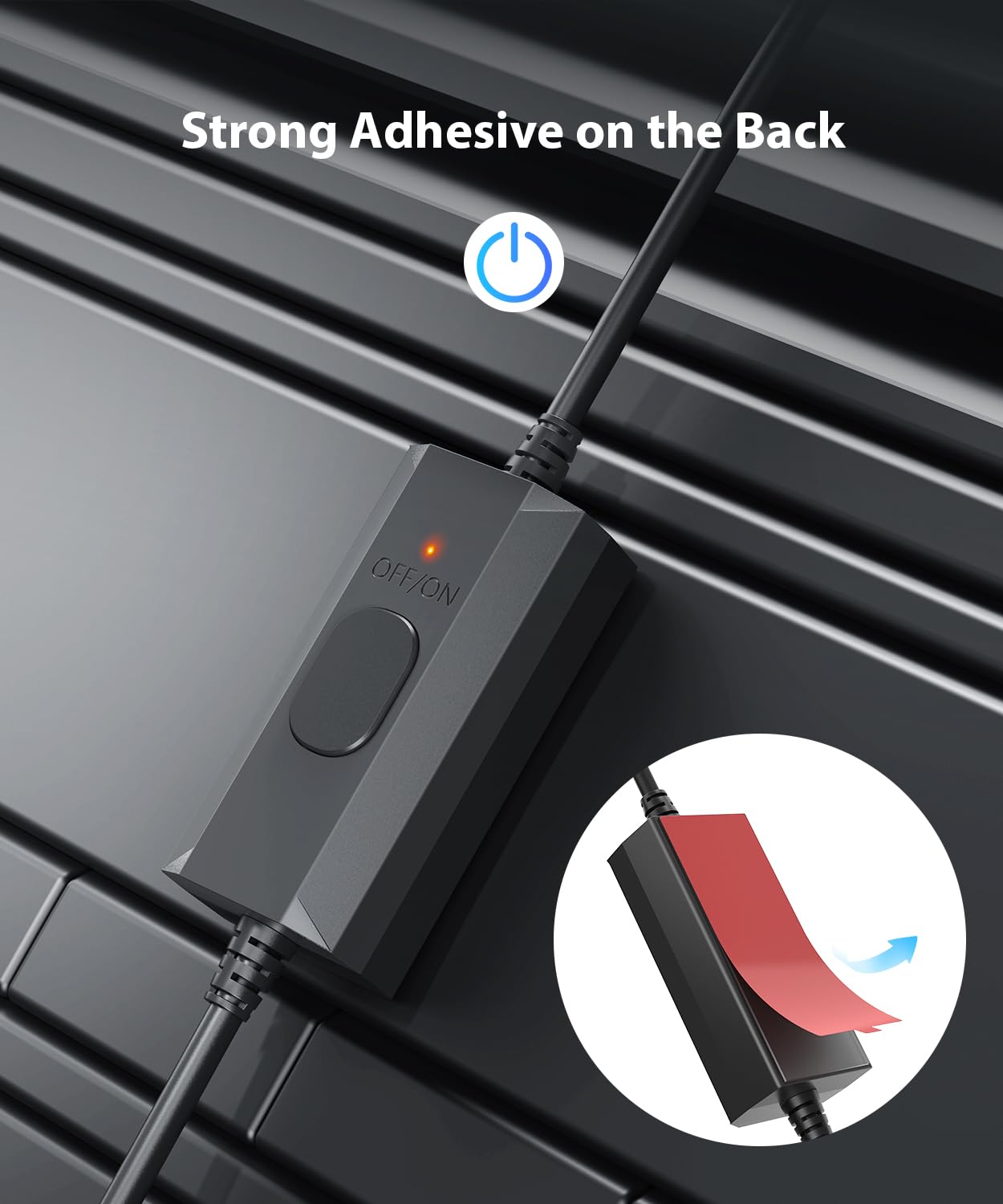 Luckview camera setup places the unit for the best rear-seat view during drives.