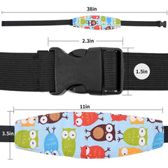 Luckyiren head-rest in car seat providing stable neck support during naps