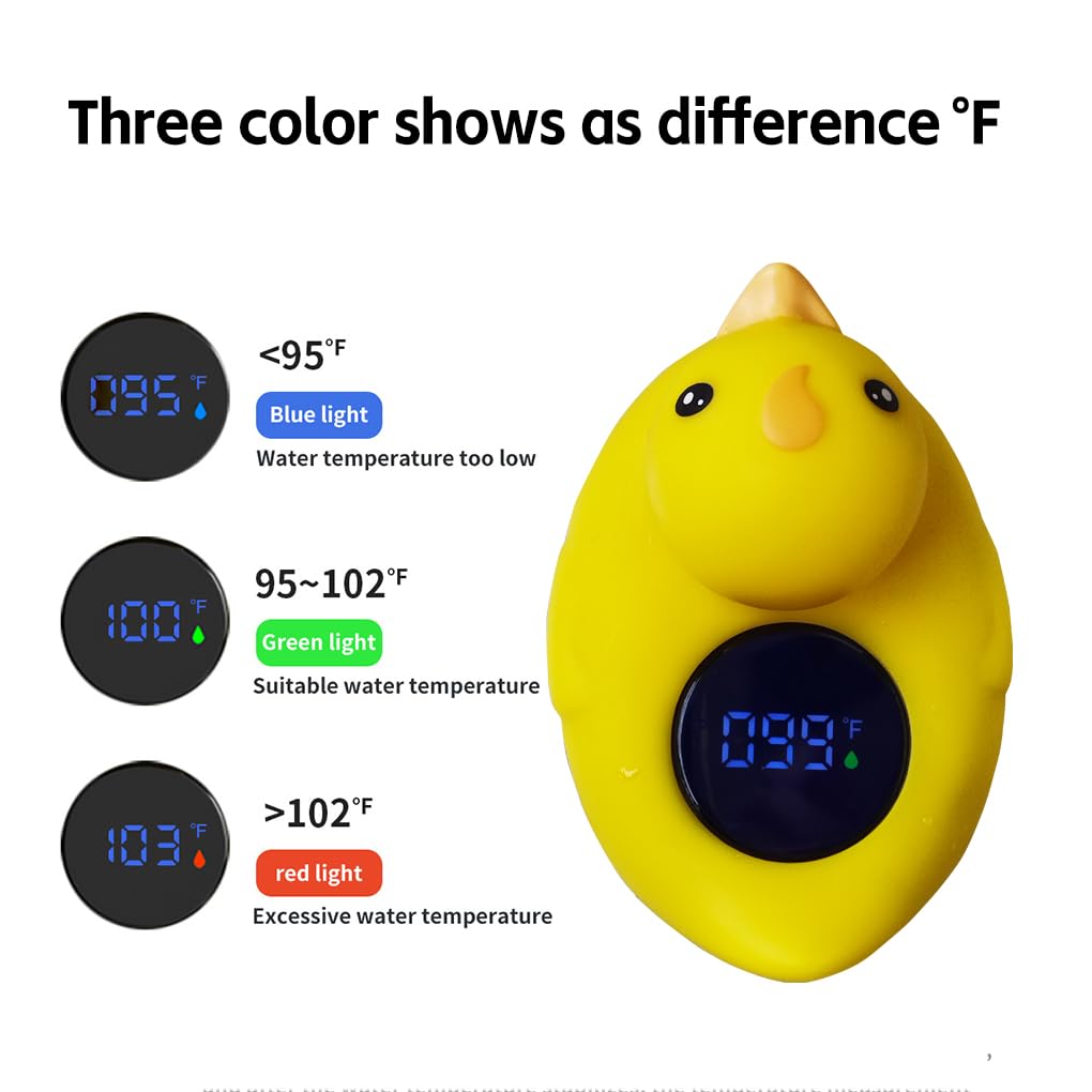 lucmodns duck thermometer auto shuts off after leaving water for energy efficiency