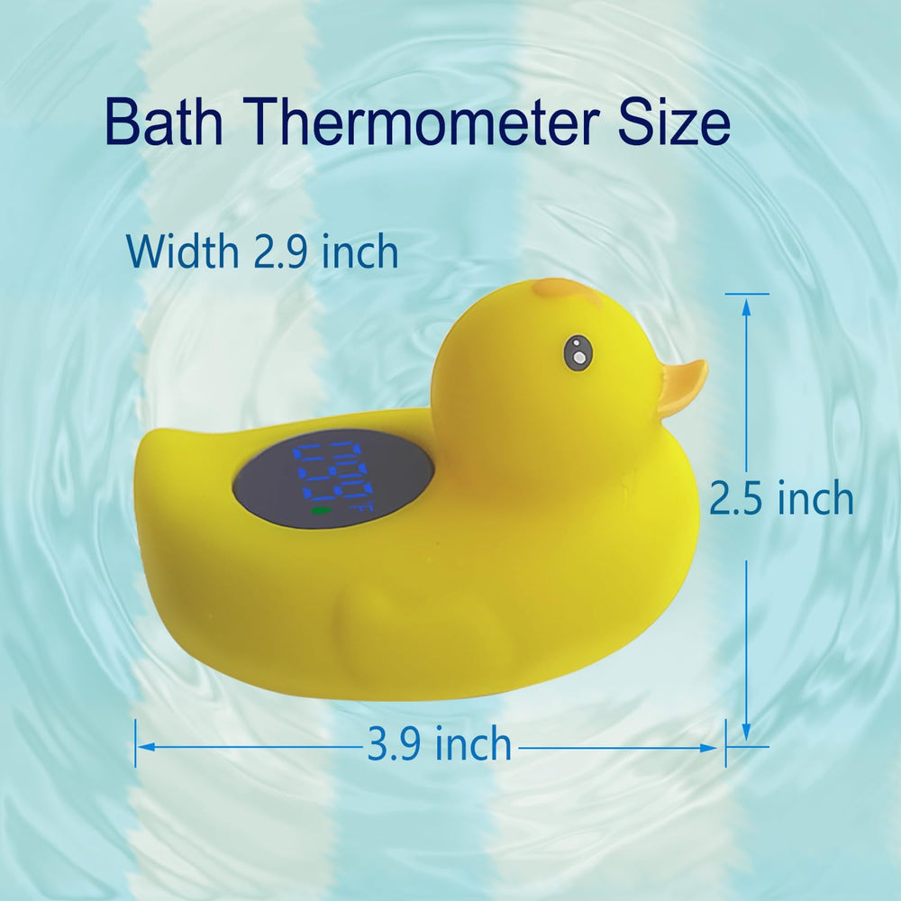 lucmodns floating toy thermometer adds playful bath time while monitoring temperature