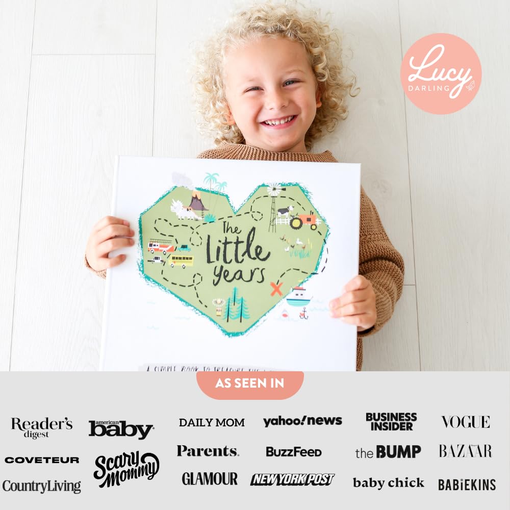 Lucy Darling hardcover close-up emphasizes durable, non-bleed pages