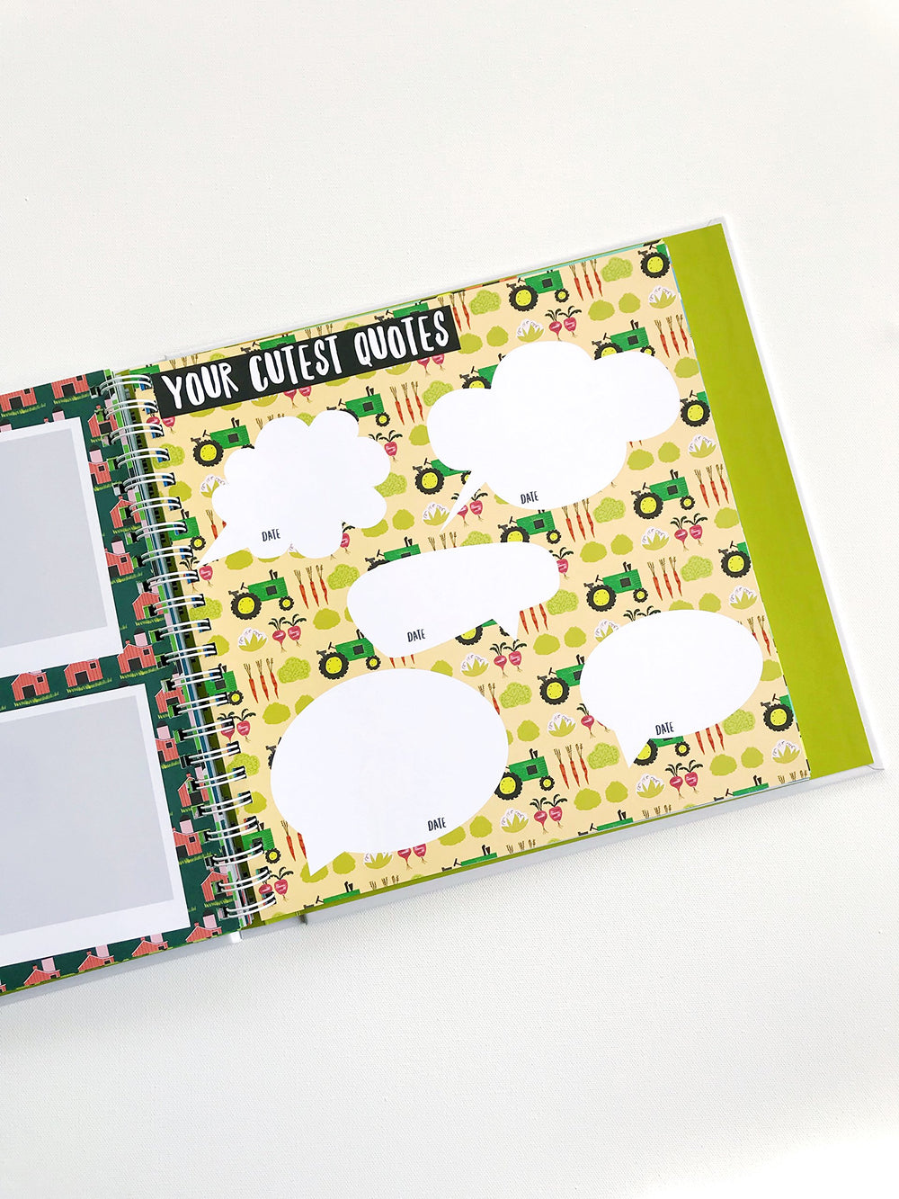 Lucy Darling USA-printed journal with soy-based ink and eco-friendly materials