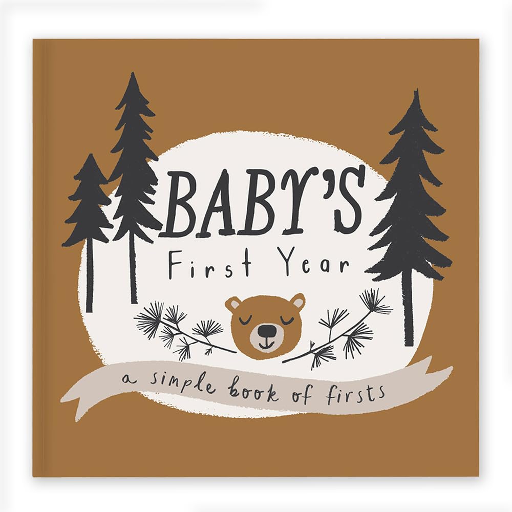 Lucy Darling Little Camper memory book cover with rustic woodland charm for lasting milestones