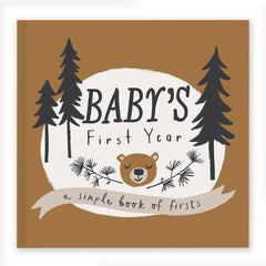Lucy Darling Little Camper memory book cover with rustic woodland charm for lasting milestones