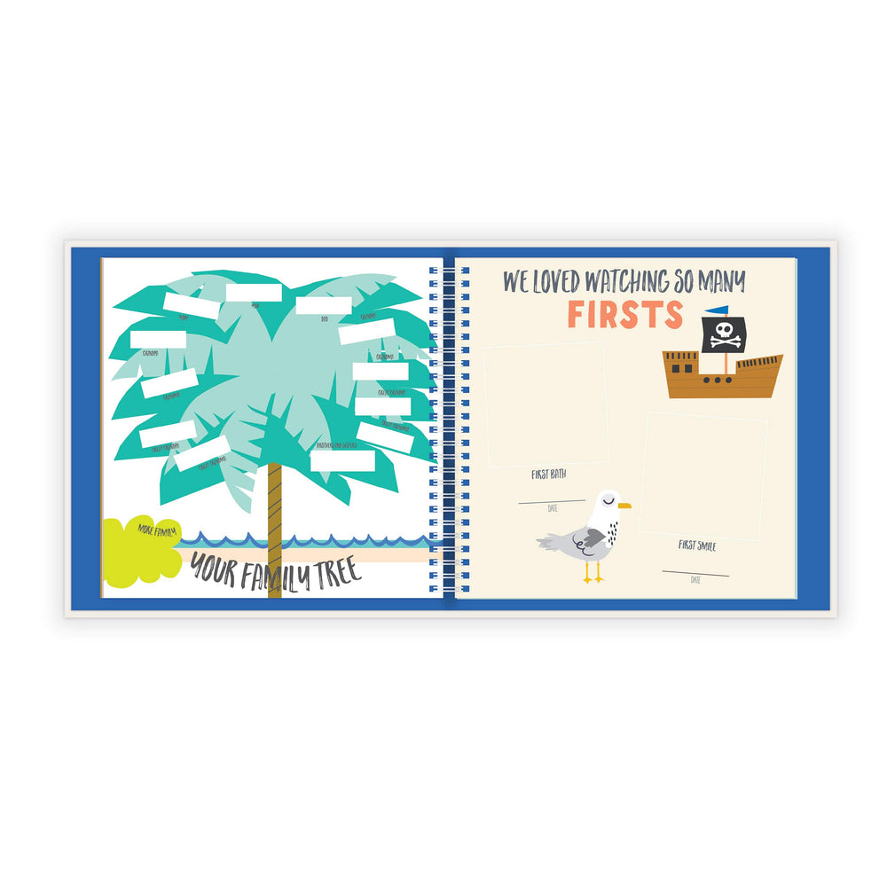 Lucy Darling Little Captain hardcover durability with thick no-bleed paper for lasting keepsakes.