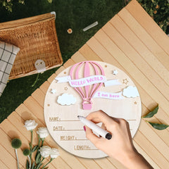 LUJIEBANG nursery decor pink sign, complements rustic, modern, or vintage aesthetics.