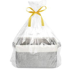 Lukeline storage basket with gift bags—perfect for gift-ready organization.