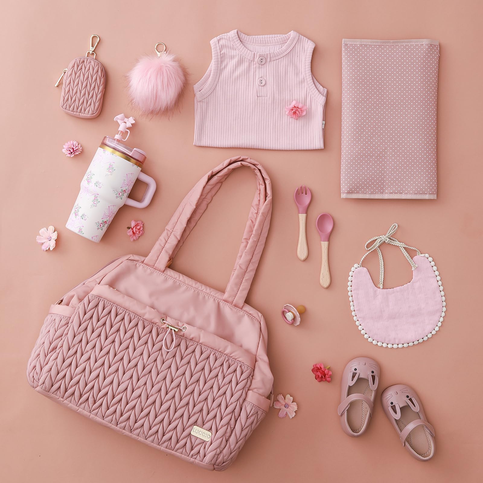 LUKJOJO Asha tote with sturdy straps for comfortable all-day carrying