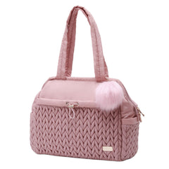 LUKJOJO Asha diaper bag large opening for quick diaper and bottle access