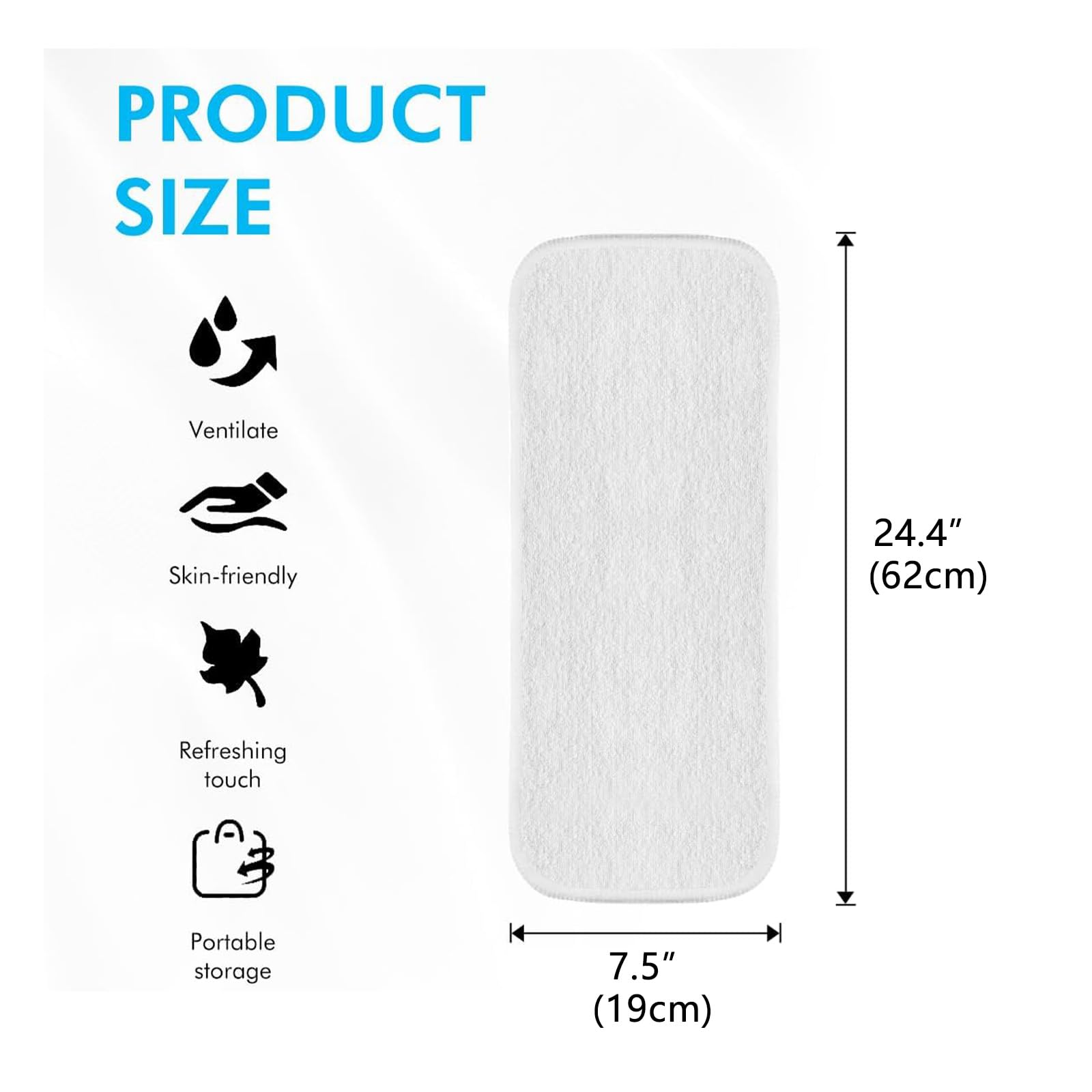 LukLoy large 4-layer insert delivers high absorbency for heavy wetters.