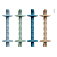 Lull Kids silicone baby teether 0-6 months – soothing texture for early teething comfort.