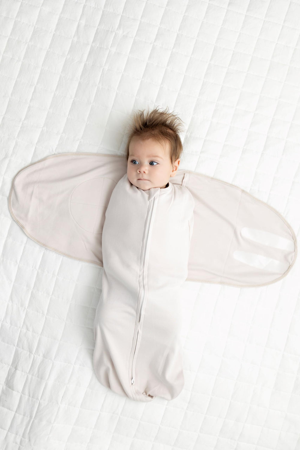 LullaBaby Hypoallergenic Cotton keeps skin gentle and is machine washable.