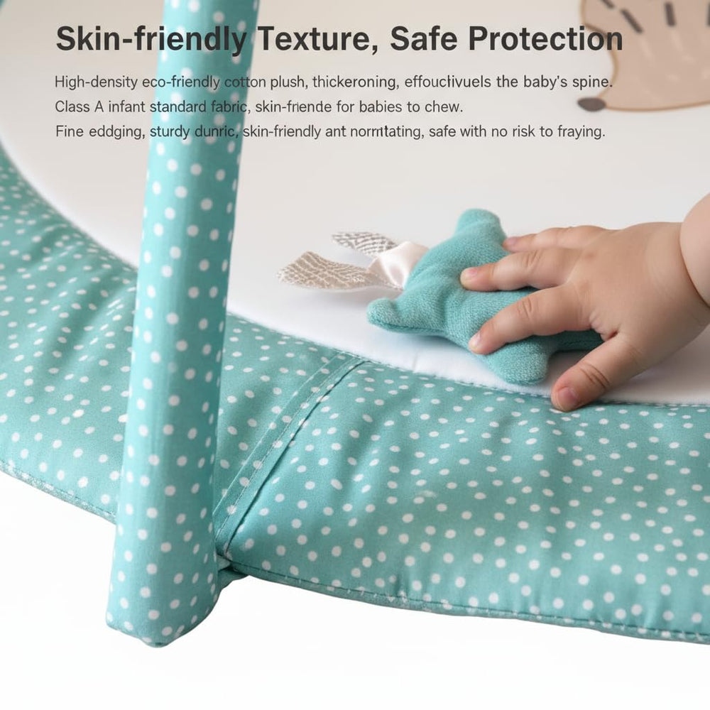 LULLABY COTTON detachable toys six-set encourages sensory exploration and early motor skills.