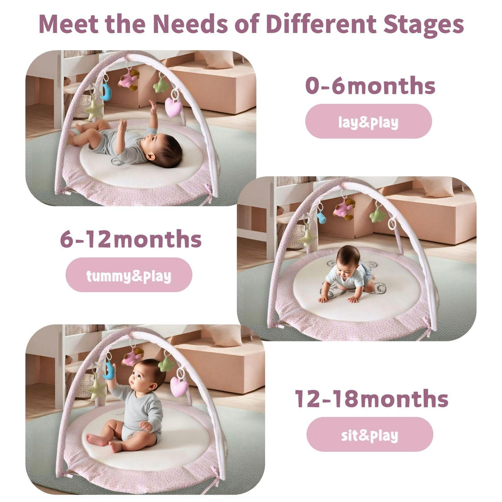 LULLABY COTTON sturdy arch frame designed for durability during play