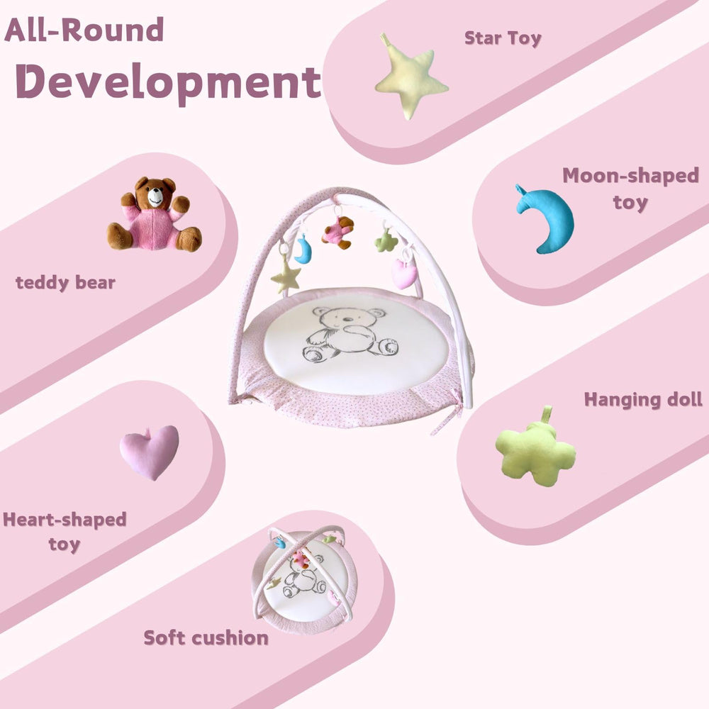 LULLABY COTTON teether and mirror toy to encourage exploration and self-awareness