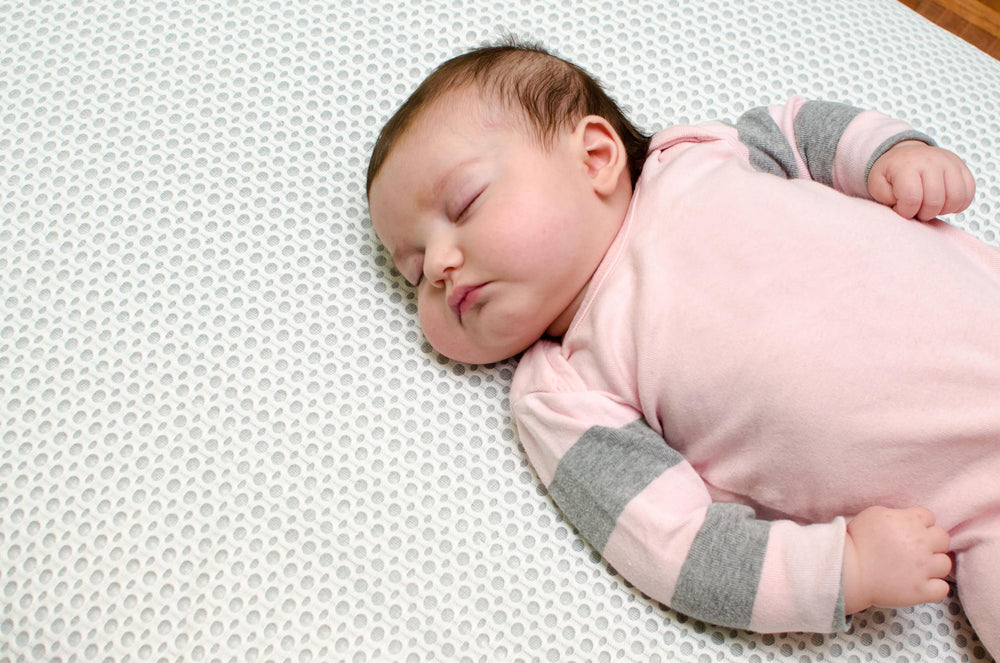 Lullaby Earth Breathe Safe Mattress Pad 3d-airflow-structure promotes airflow for comfort