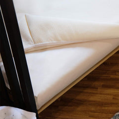 Lullaby Earth Naturepedic crib mattress cover organic cotton top for skin friendly softness