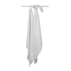 Lulujo 40x40 swaddle blanket offers versatile wrap-to-cover use.