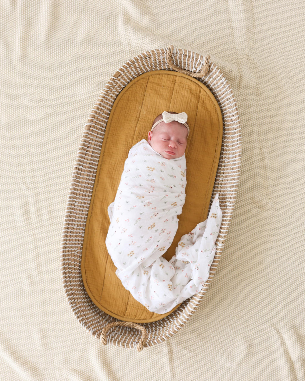 Lulujo swaddle becomes softer with each wash, gentle on baby's skin.