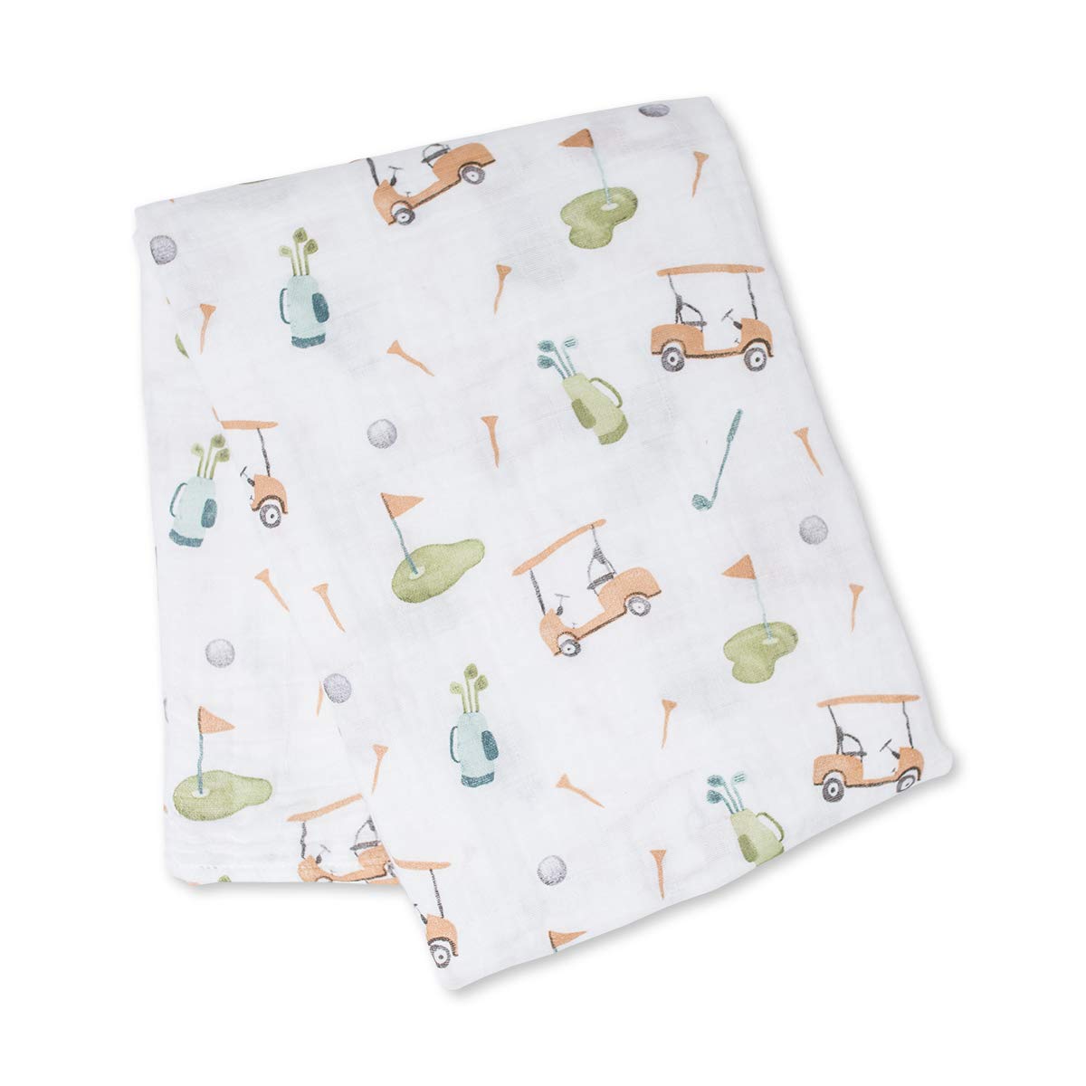 Lulujo Golf Swaddle blanket soft touch for everyday baby comfort