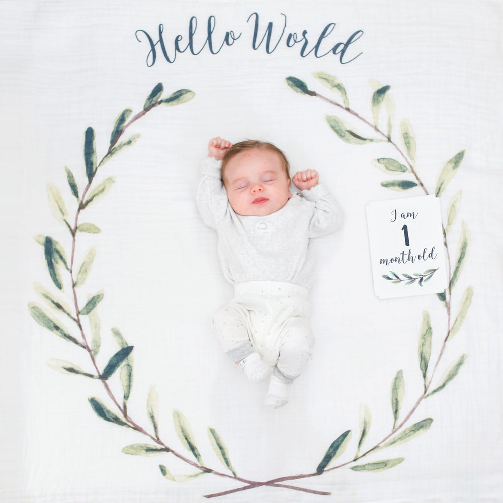 Lulujo swaddle blanket use demonstrates versatile wraps and cozy comfort.