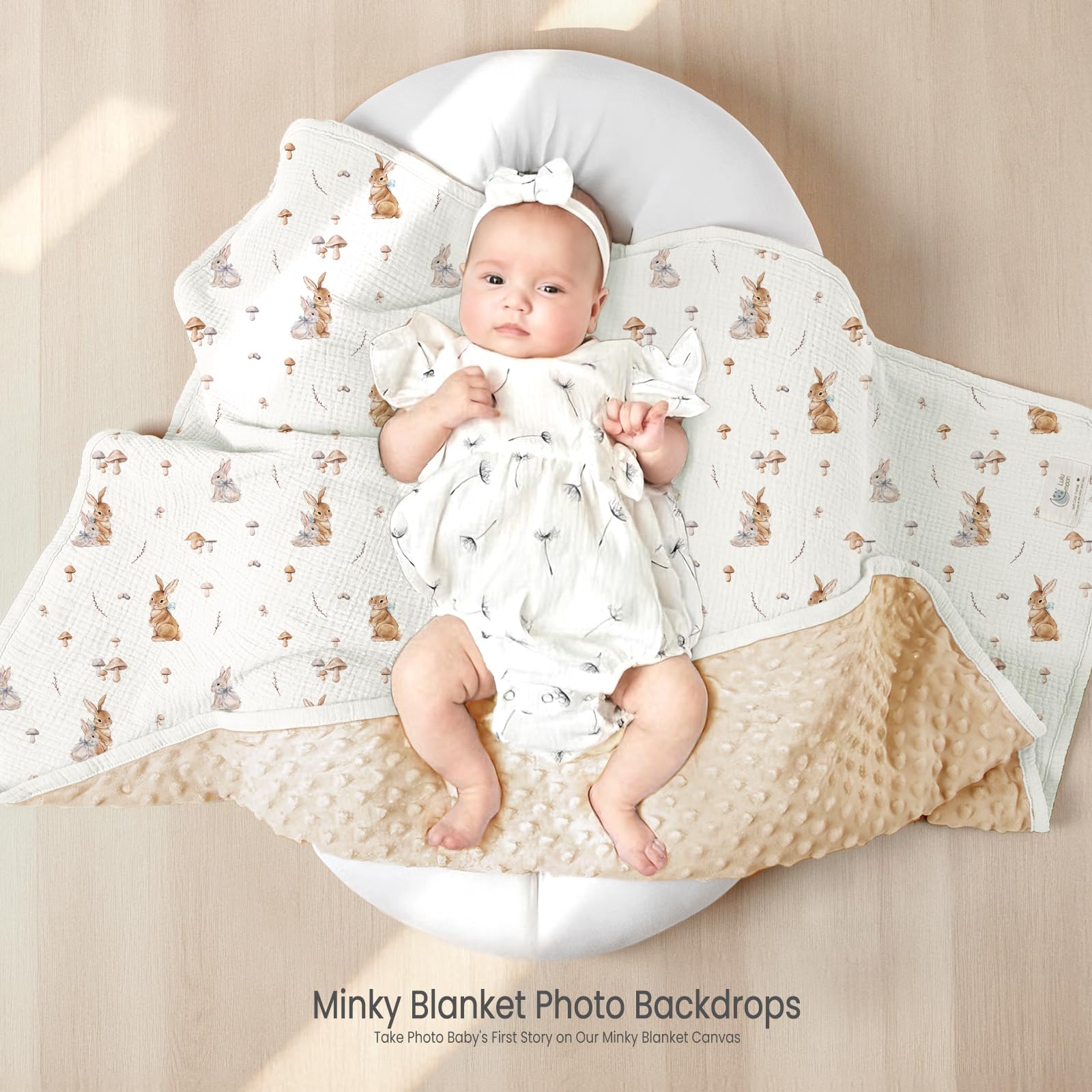 Lulumoon 30x40 blanket fits travel car seats with lightweight dual fabric.