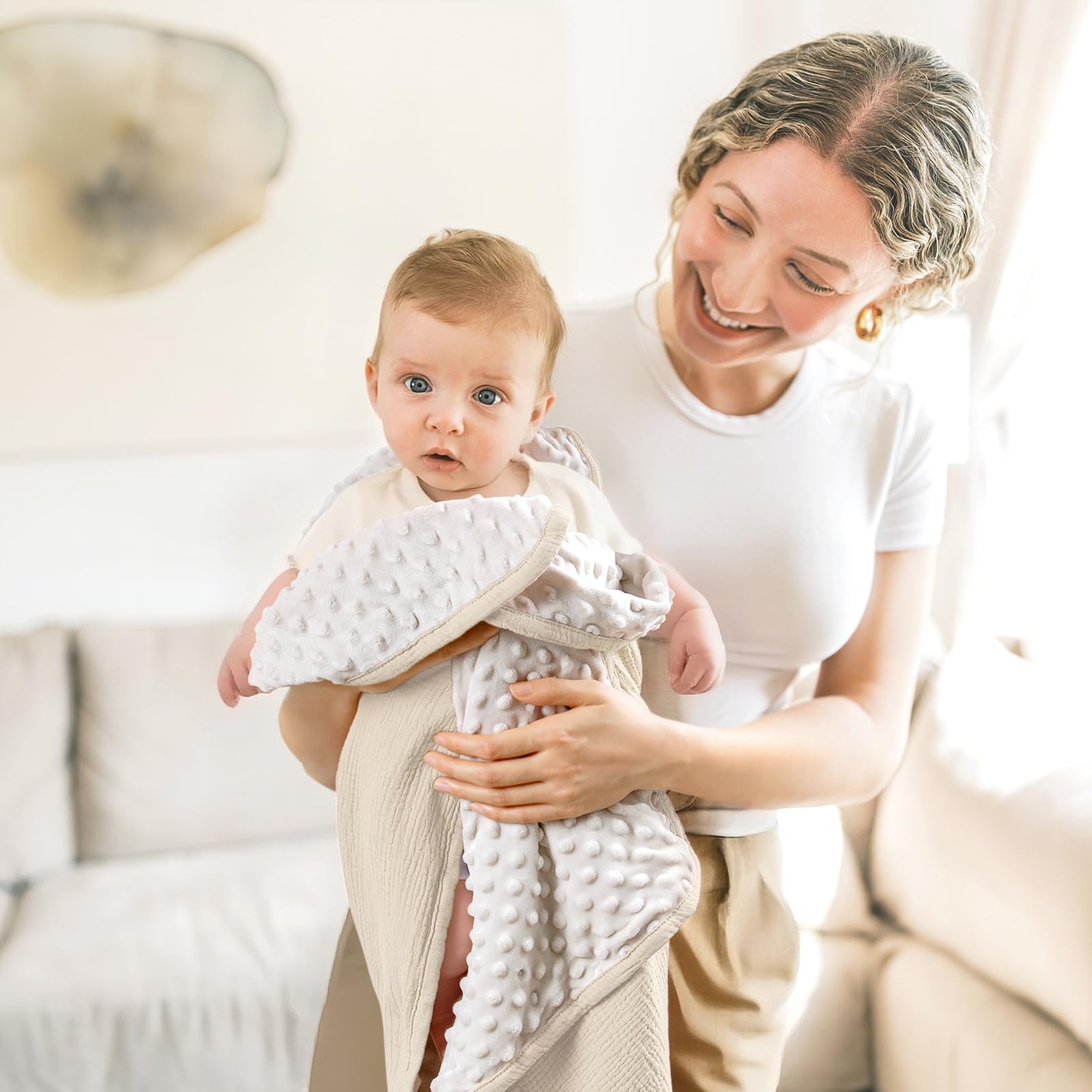 lulumoon baby blanket DIY-friendly design with space for embroidered name