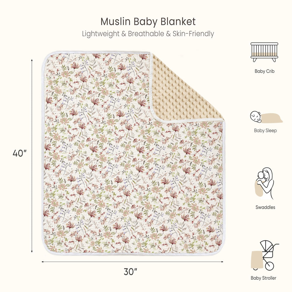Lulumoon floral-design nursery shot showing chic decor and versatile use