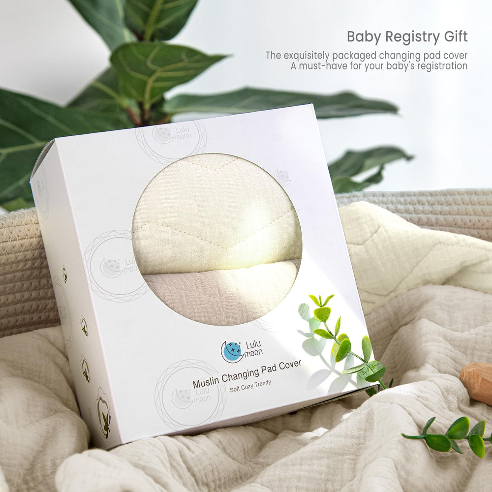 lulumoon baby-changing-setup nursery scene shows convenient daily diaper changes