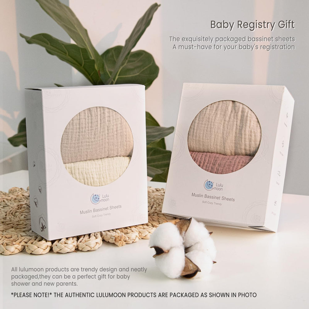 lulumoon oval-rectangle-hourglass fit suits various bassinet shapes