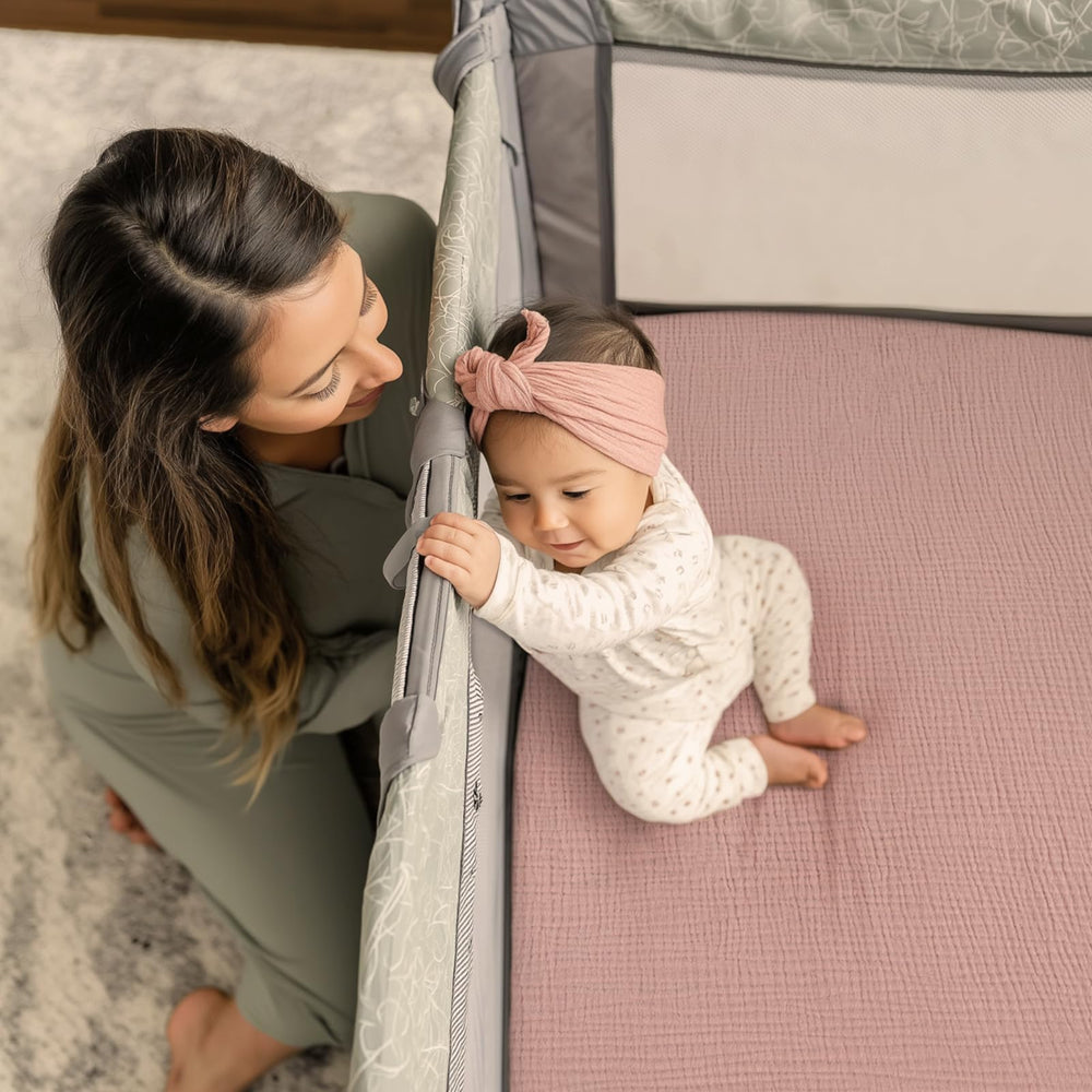 Lulumoon elastic edge keeps sheets flat as babies move