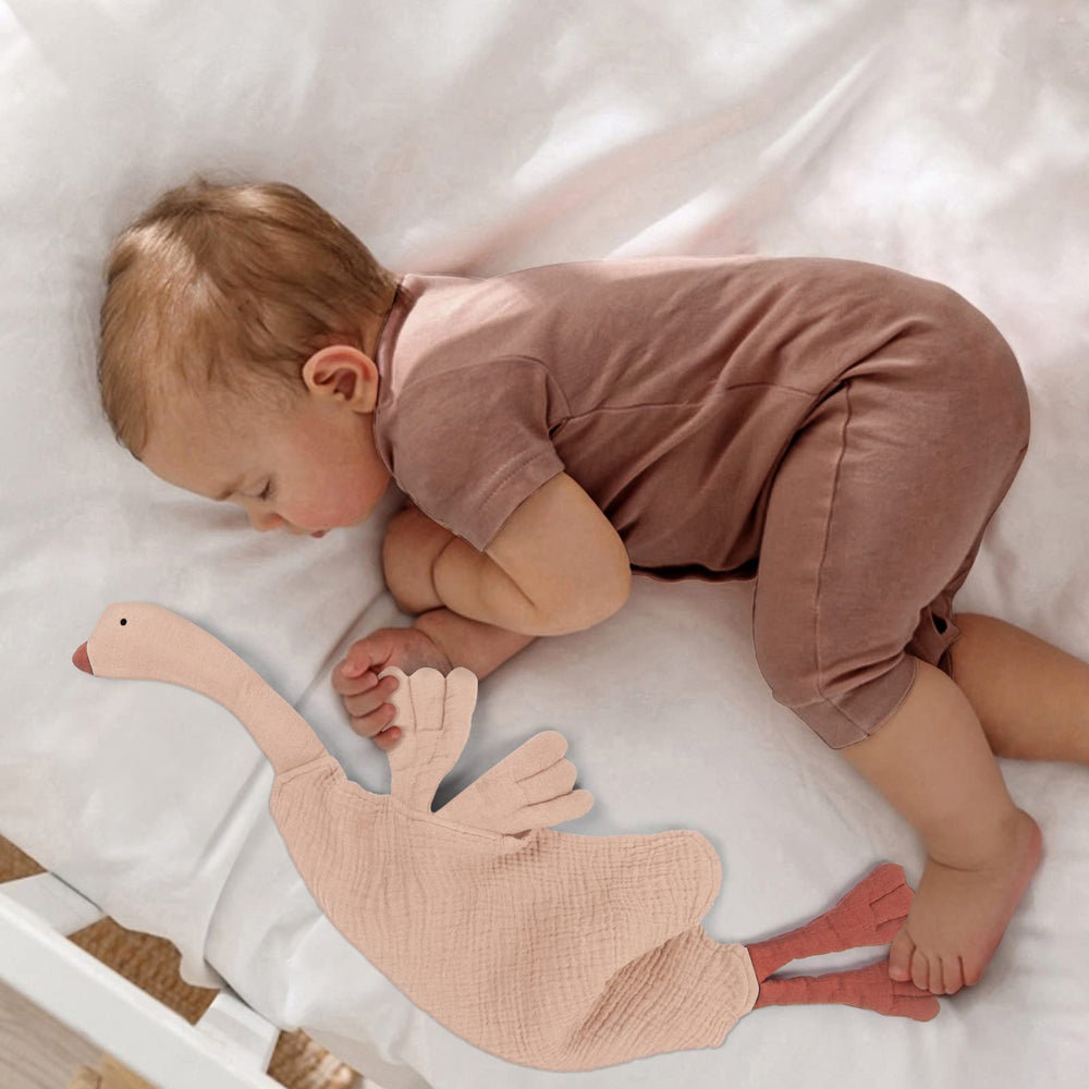 lulumoon goose-lovey soft-colorful design encourages comforting hugs
