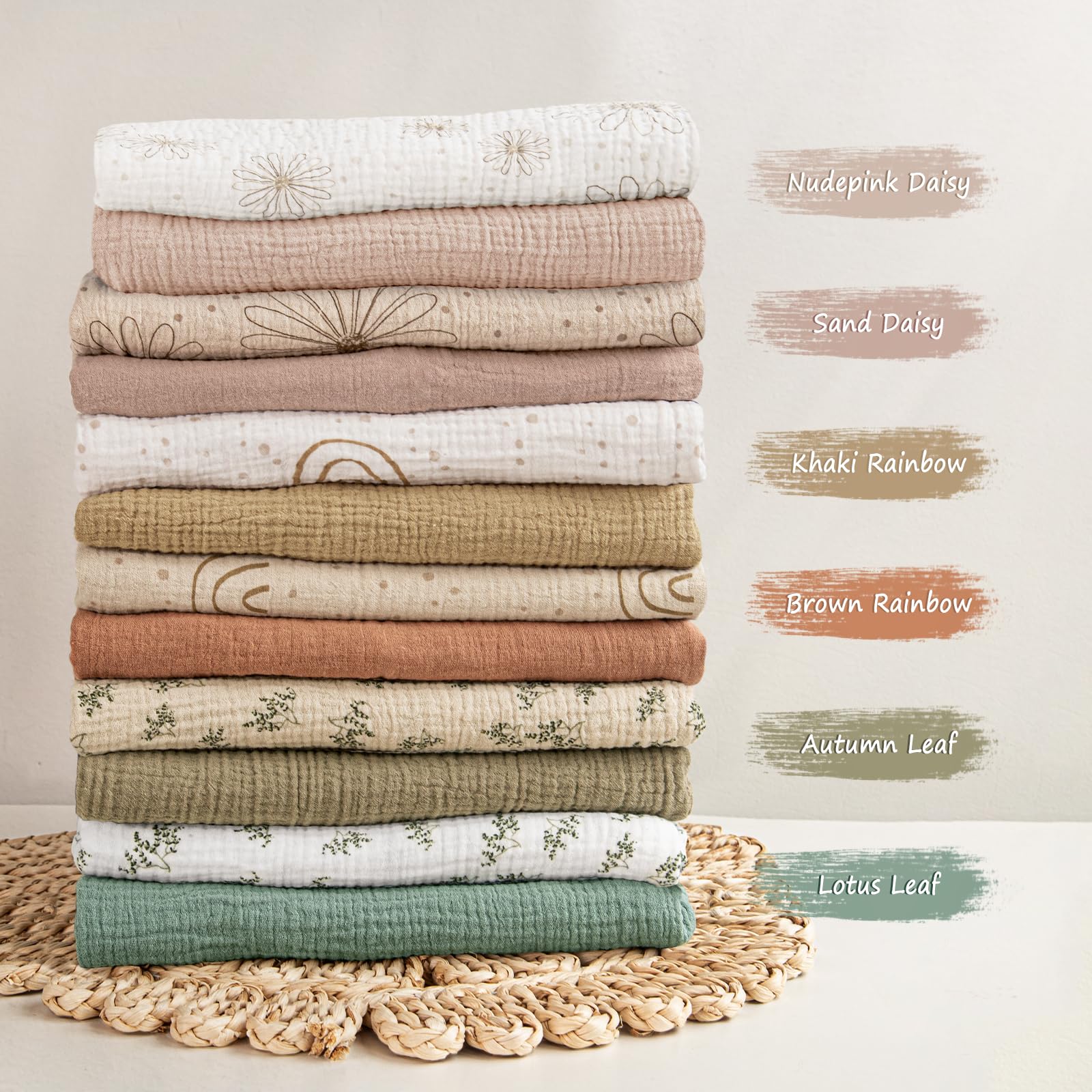 lulumoon muslin sheets are machine washable and quick to refresh