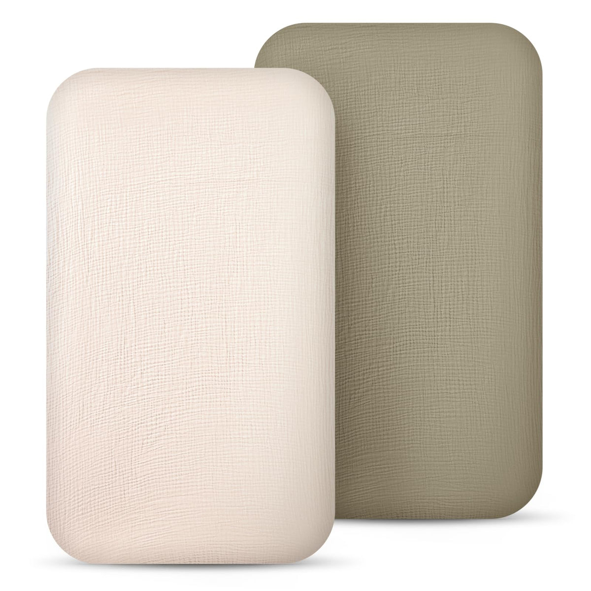 lulumoon muslin bassinet sheets soft touch for newborn comfort and peaceful naps.