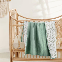 Reversible Lotusleaf Tree design offers two-color styling for nursery decor.