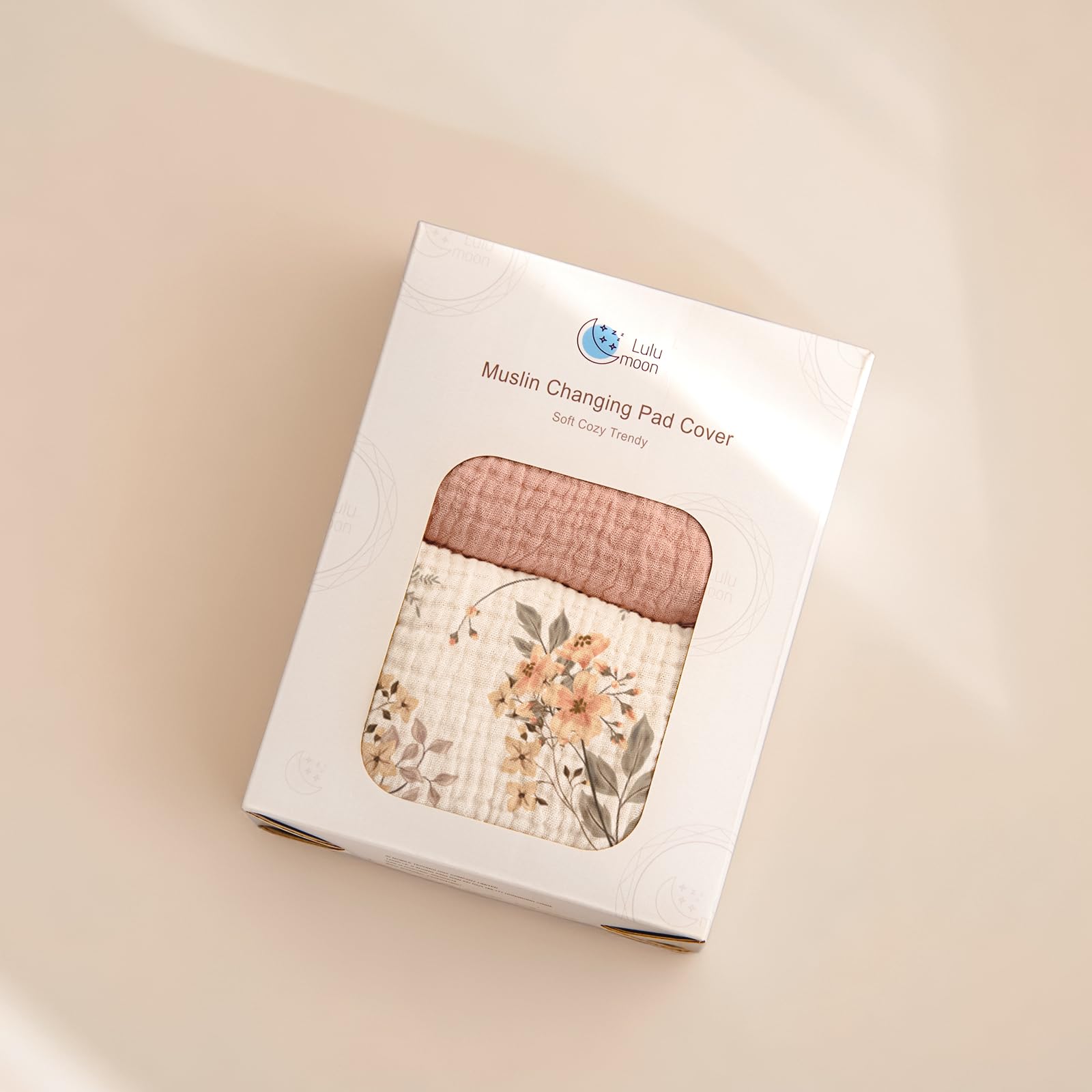 Lulumoon gift-ready packaging, perfect for baby showers and newborn welcomes.