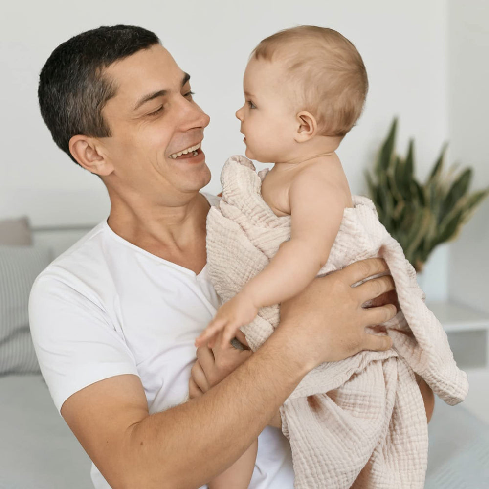 lulumoon muslin swaddle olive nursery essential for versatile uses.