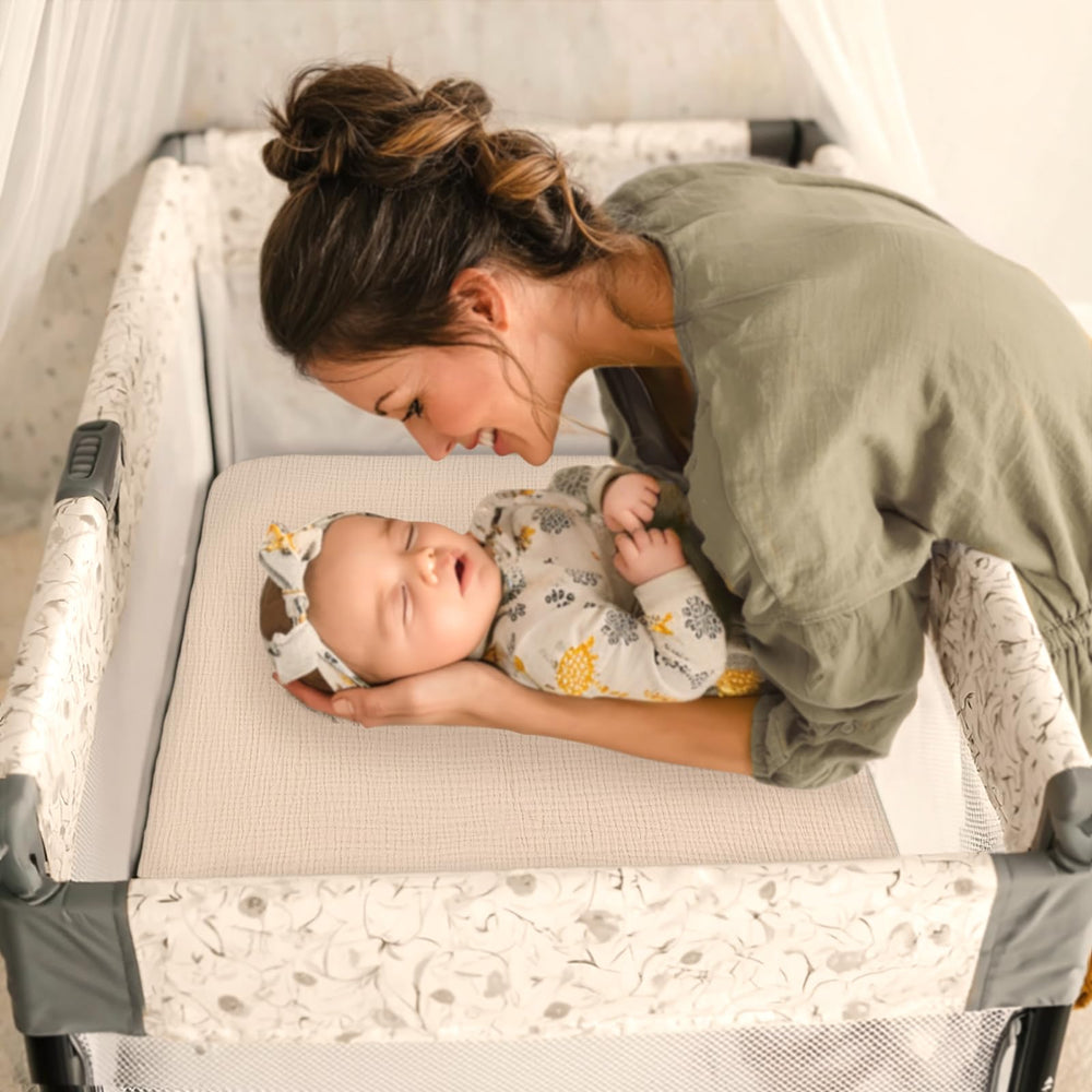 Lulumoon neutral nursery colors blending with any decor
