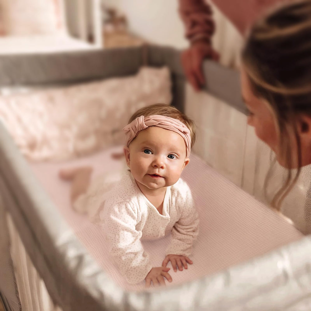 lulumoon durable pack and play sheets maintain softness after repeated washes.