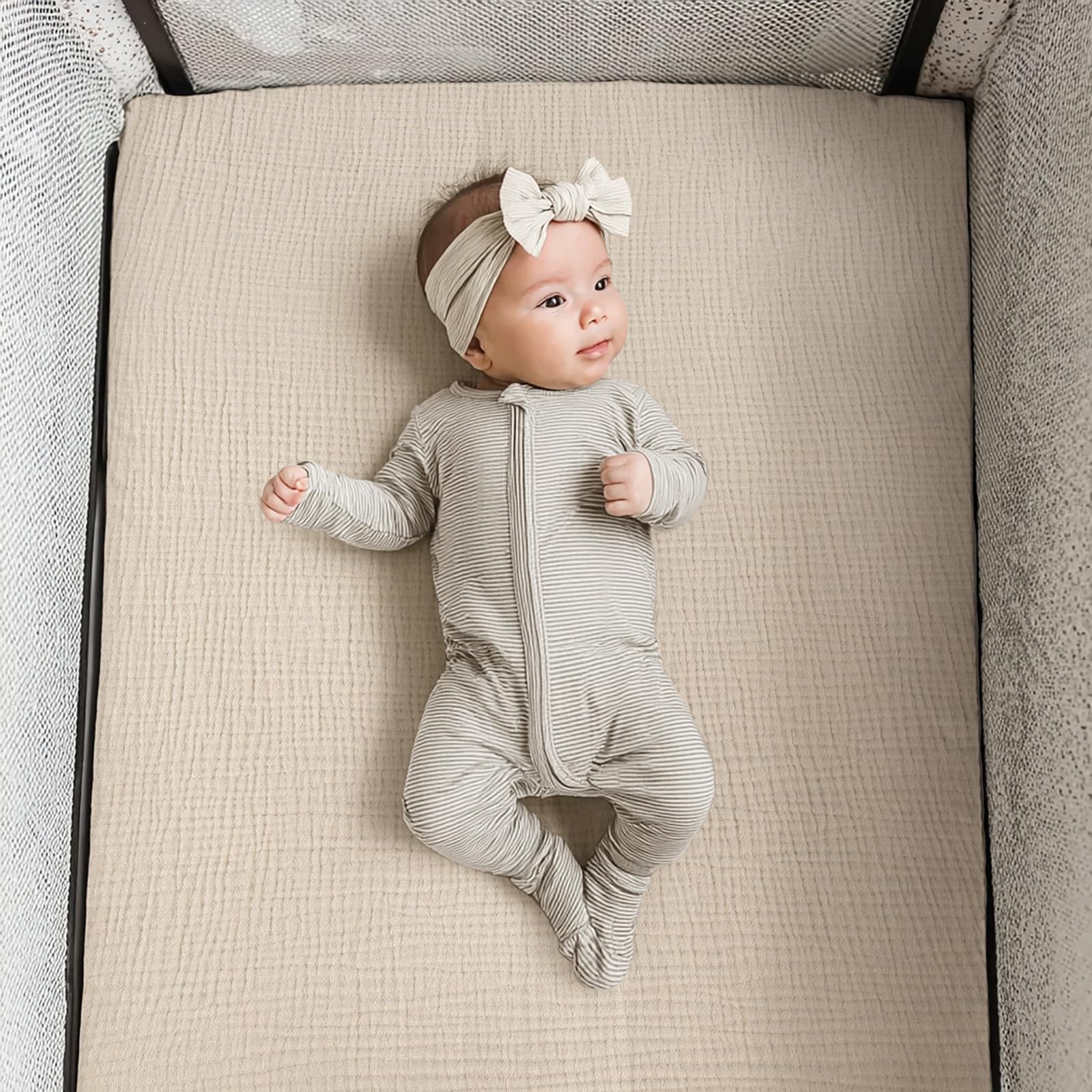 lulumoon pack-n-play sheets Chicco fit precise dimensions prevent slipping