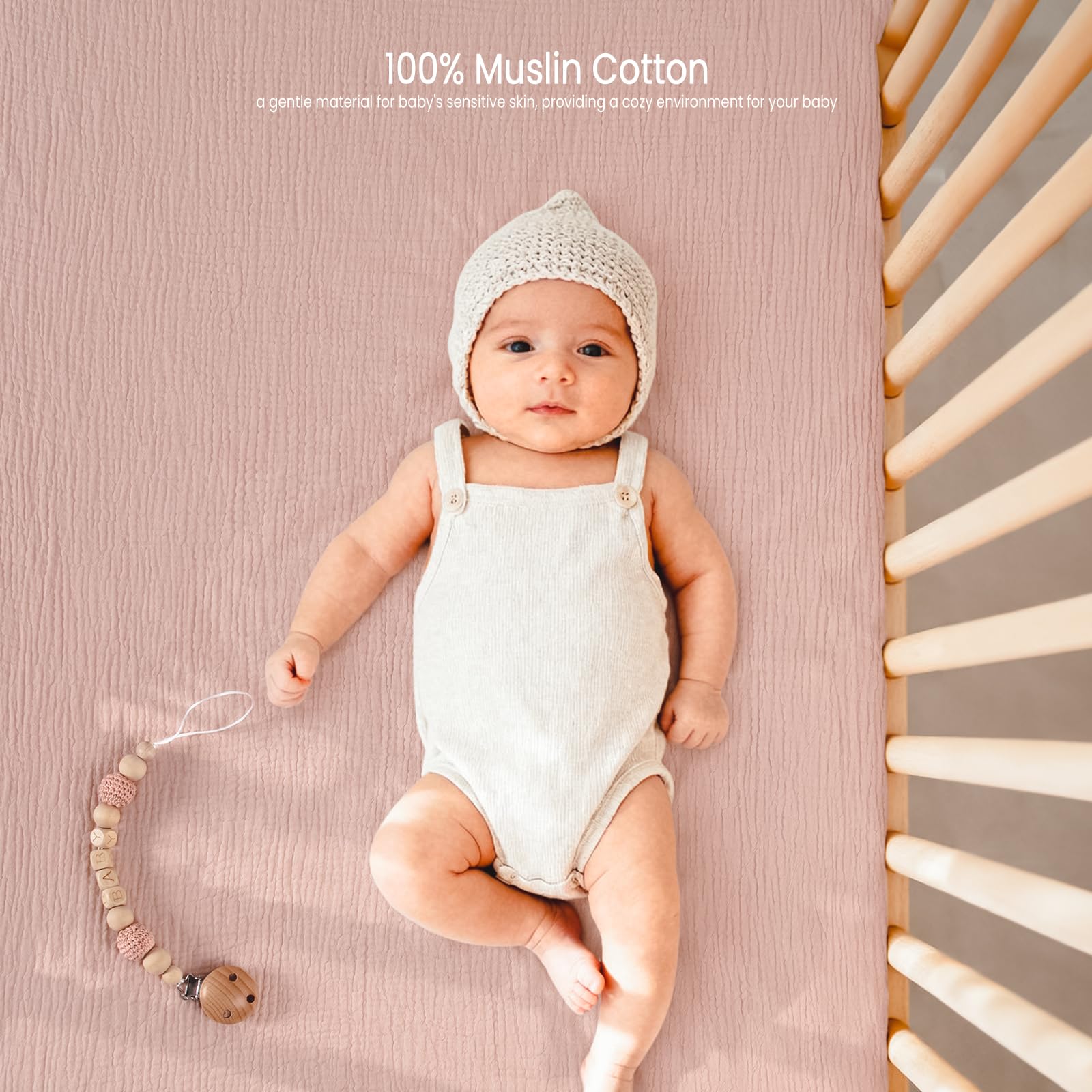 lulumoon standard-crib-sheets 52x28 fit standard cribs securely