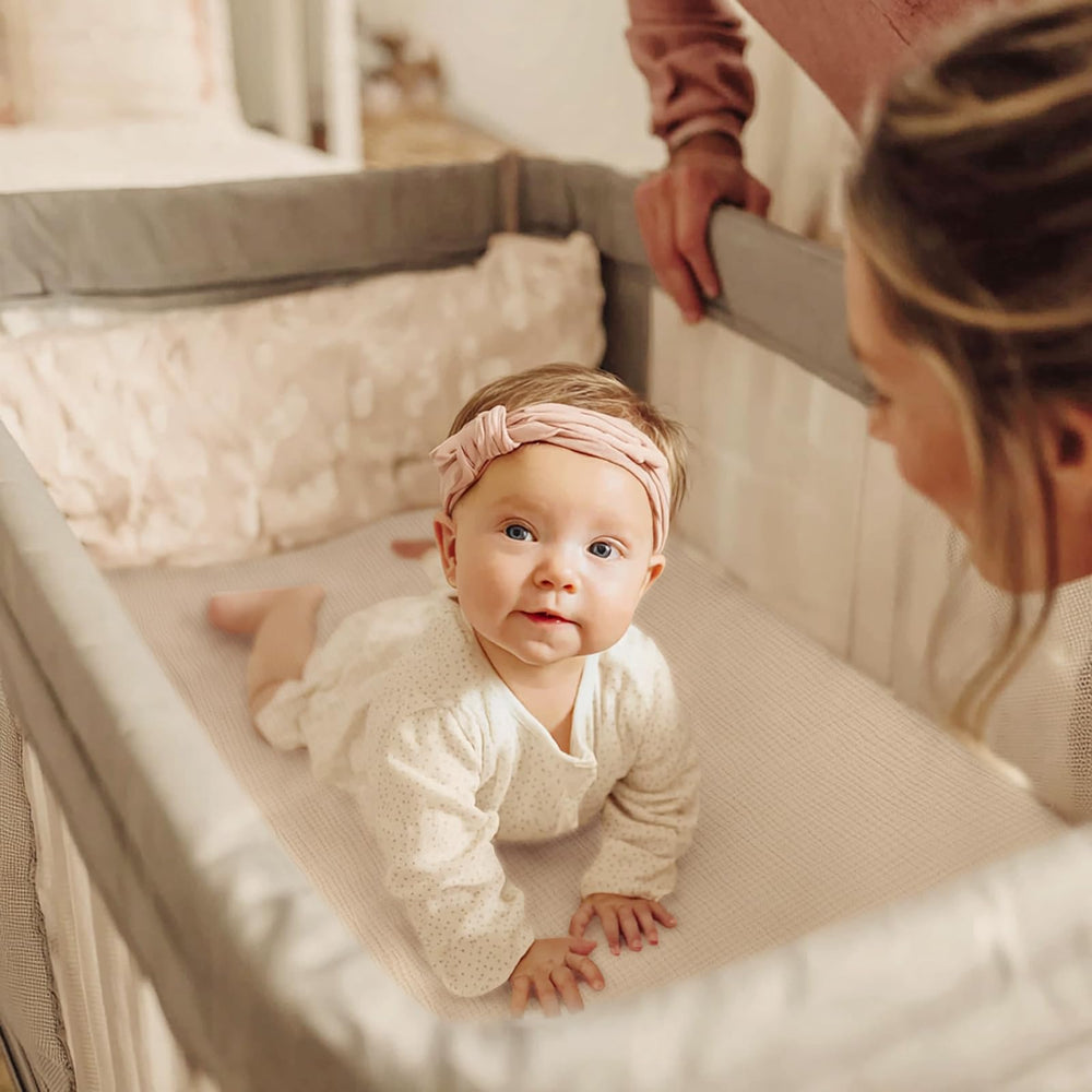 Lulumoon sheets ideal for nursery, daycare, and travel setups