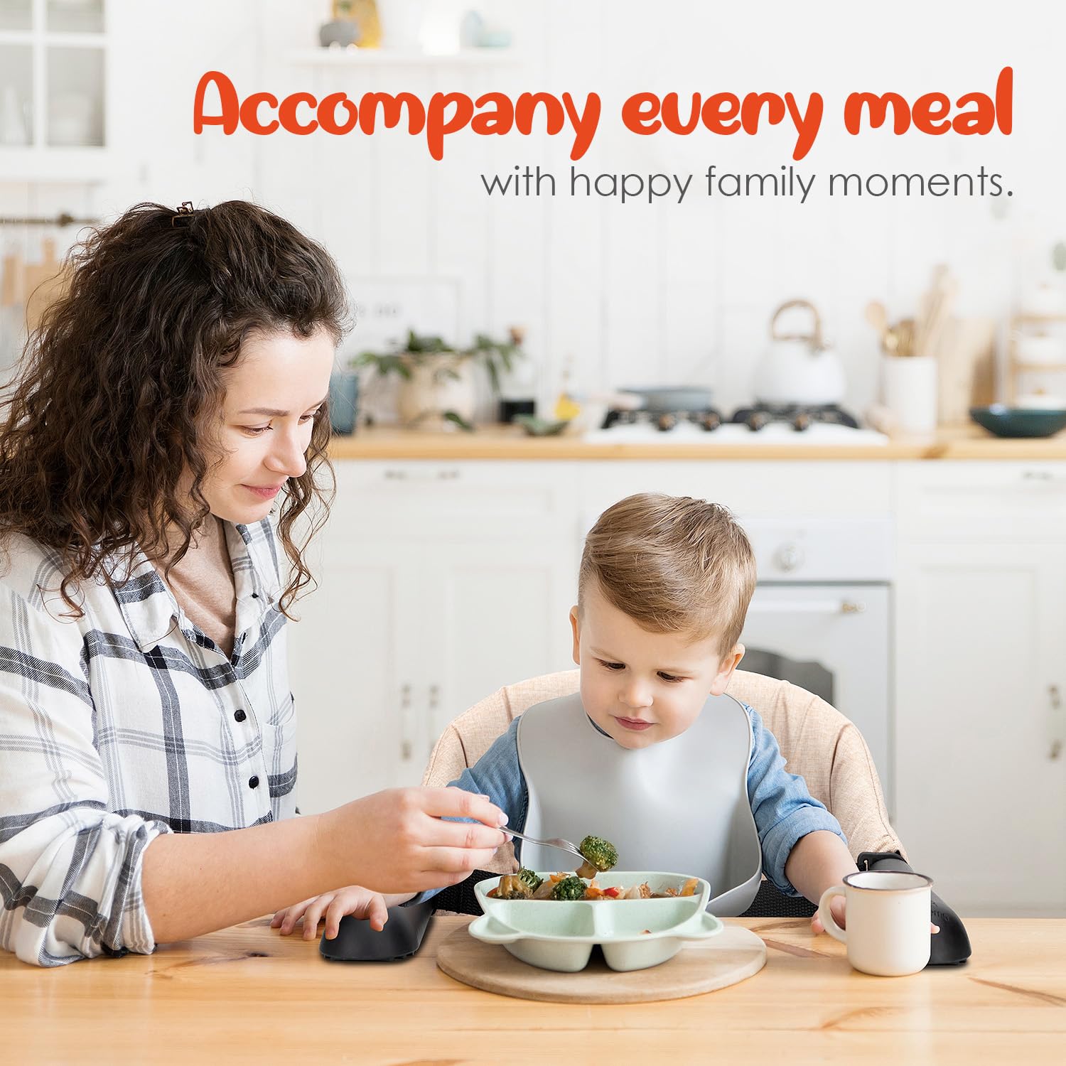 lulunemo Hook On High Chair weight capacity supports up to 15 kg safely