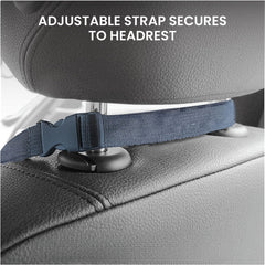 Lulyboo car seat protector side storage pockets offer quick access to essentials