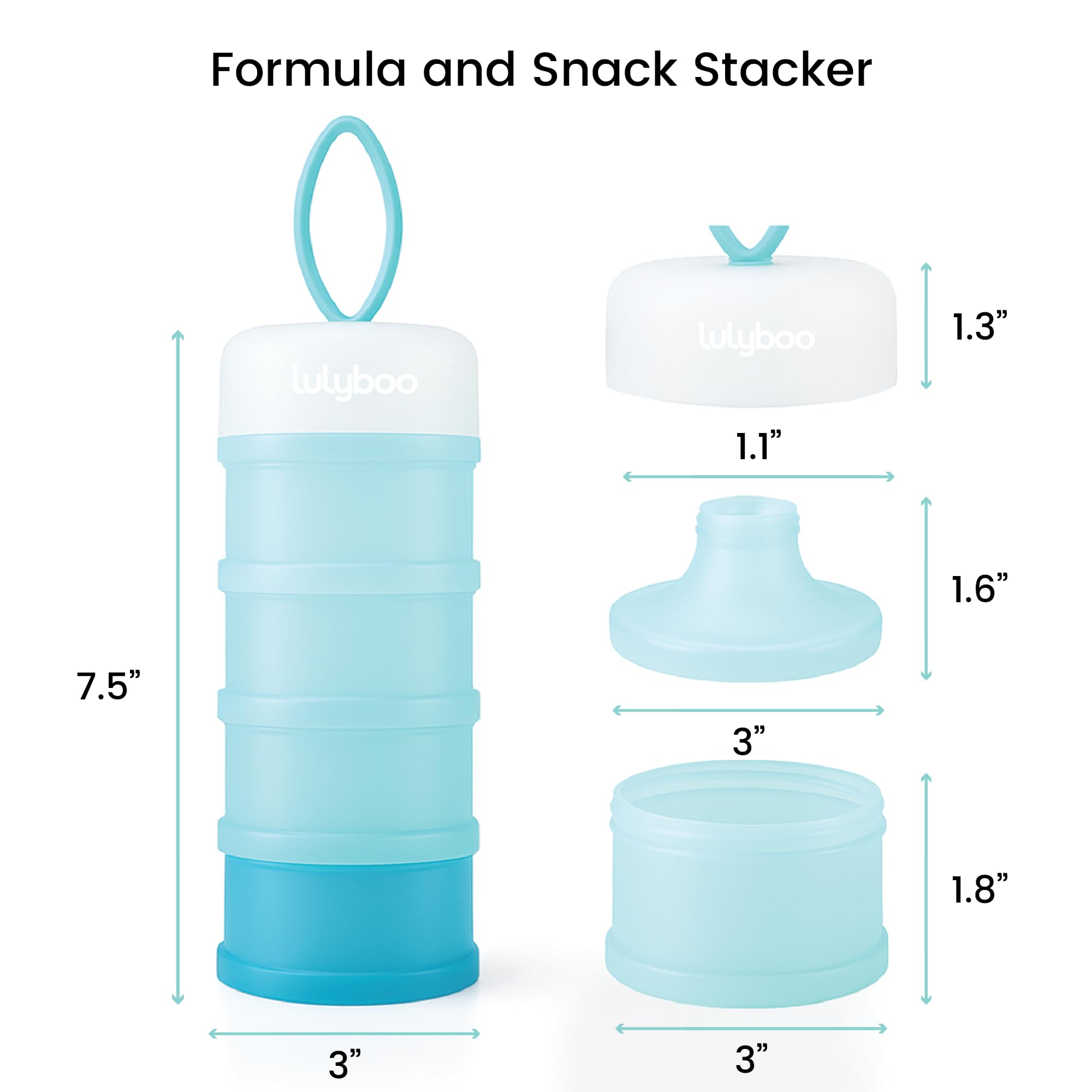 Lulyboo diaper-bag snack-organization setup keeps snacks neatly separated during outings