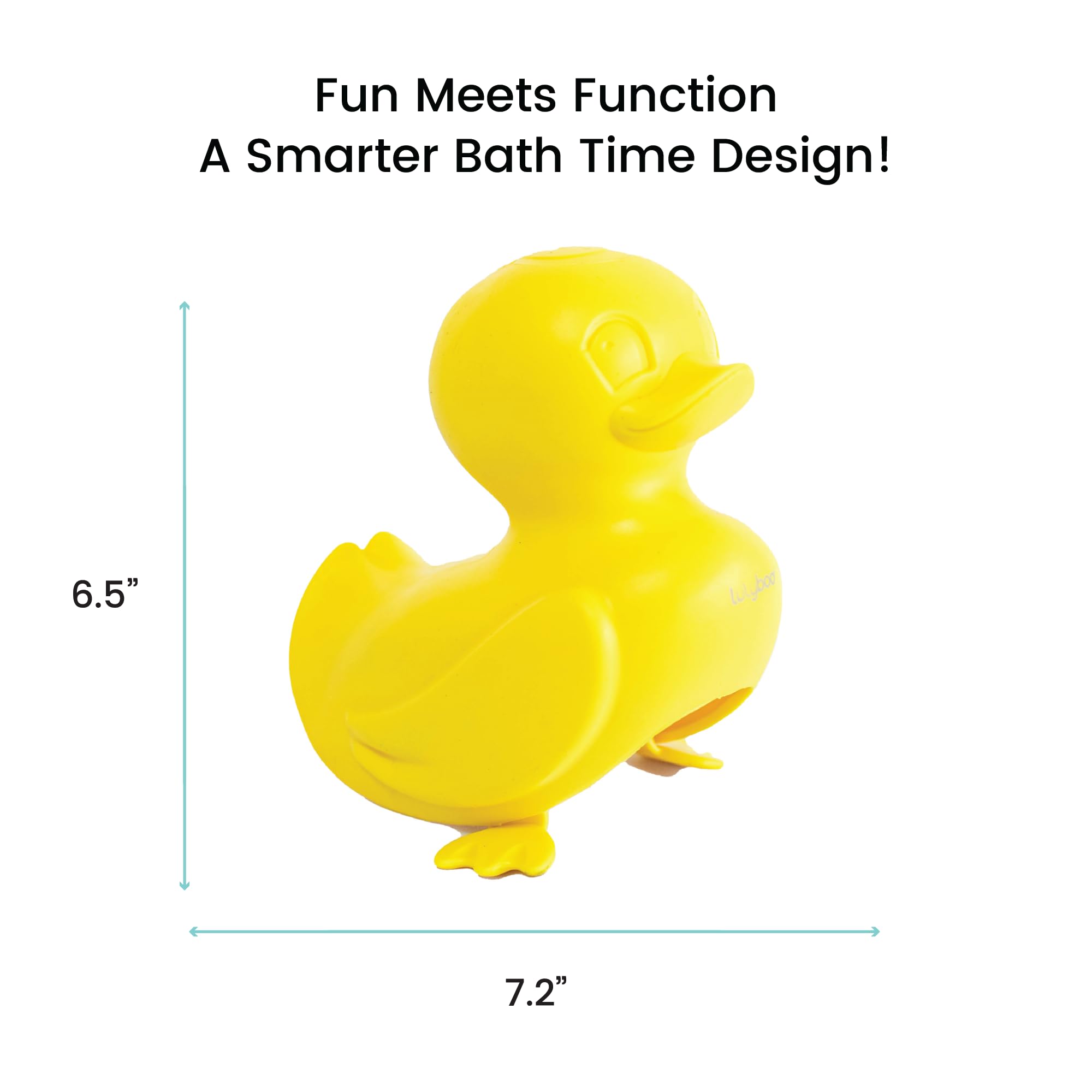 Lulyboo duck safety guard protects kids from the faucet during baths.