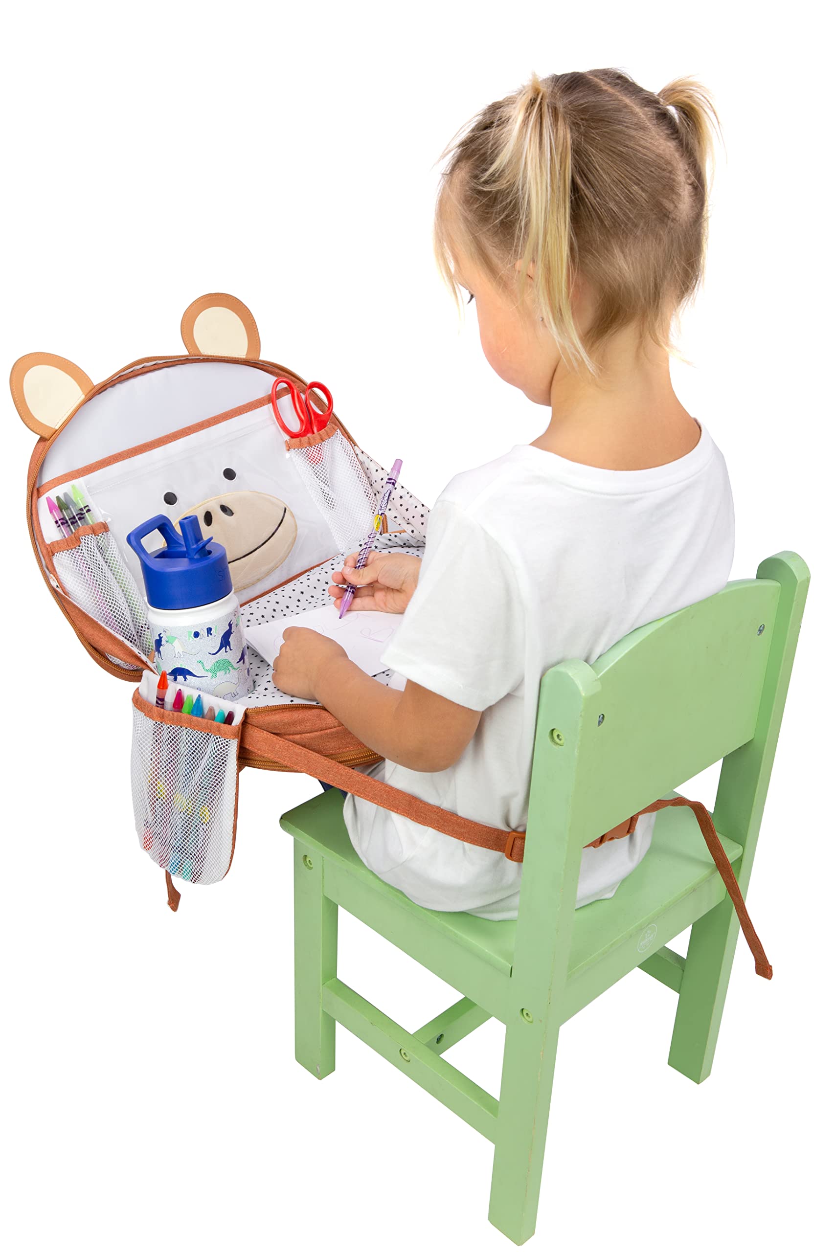 Lulyboo ergonomic backpack design doubles as portable organizer for families on the go